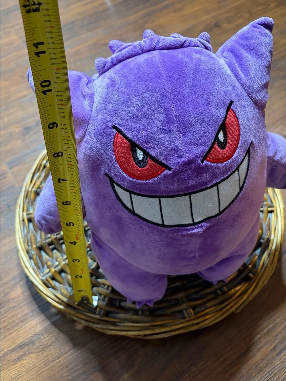 Plush Purple Gengar-Inspired Stuffed Toy for Kids